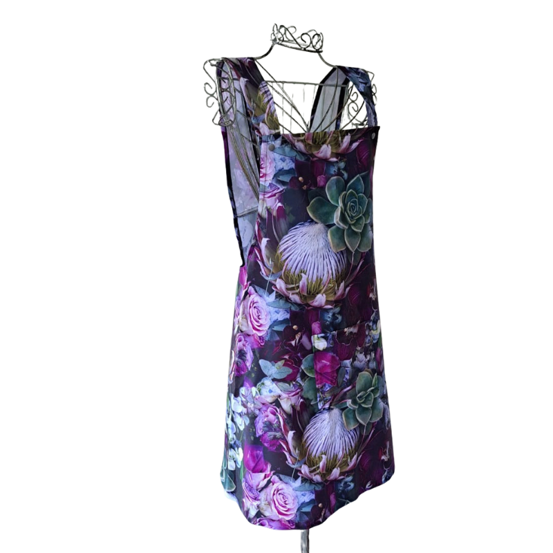 Flower Crochet Floral Apron