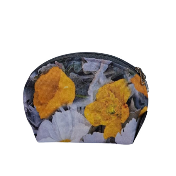 Swier Make Up Bag-Yellow Poppy