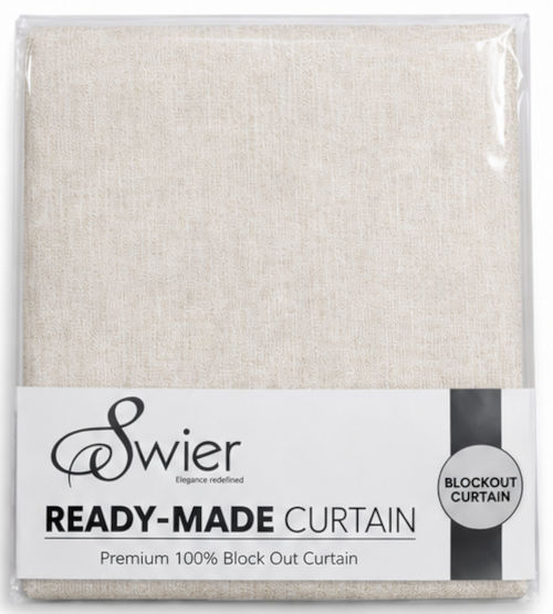 White Block Out Curtains